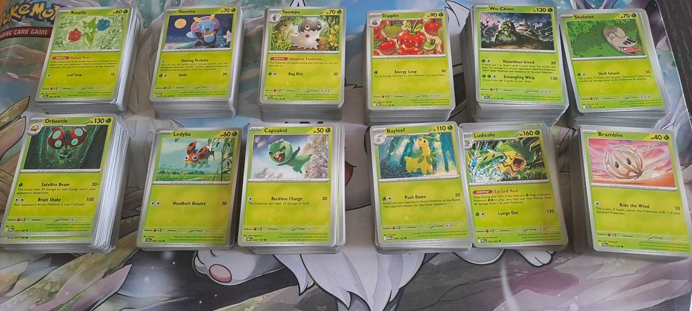 Karty Pokemon TCG.  Ponad 950 kart bez powtórek.
