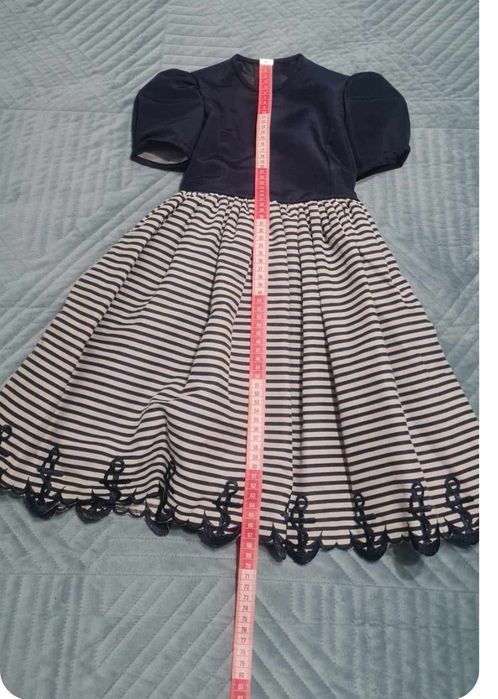 Vestido criança âncora