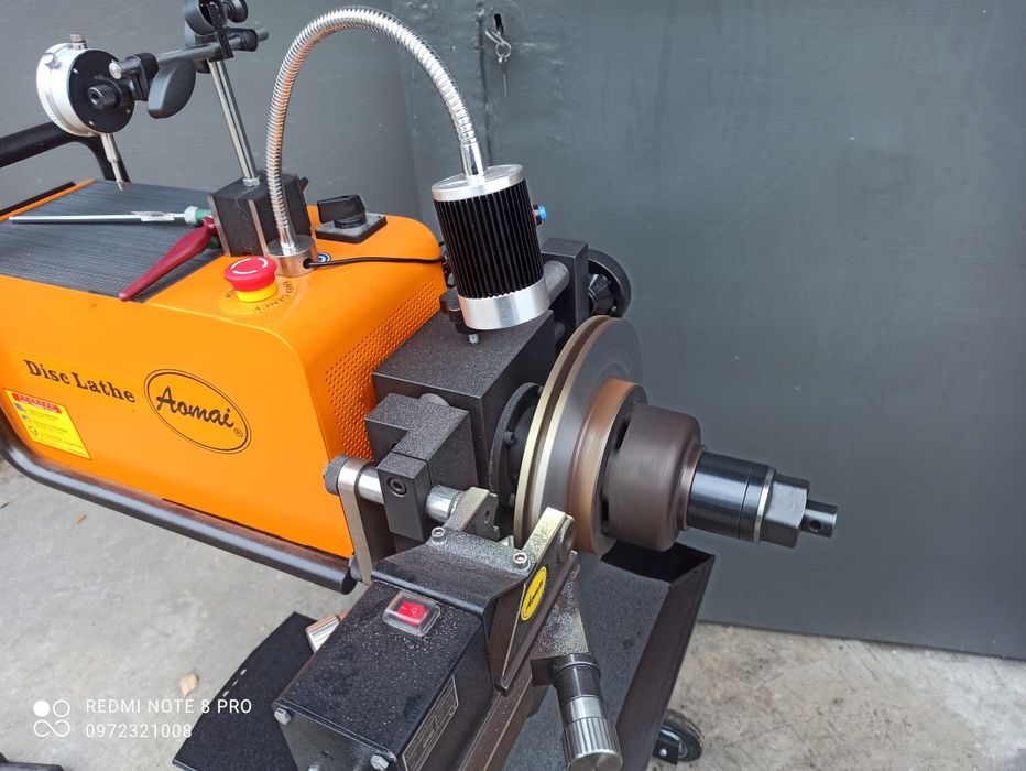 Проточка та вирівнювання гальмівних дисків