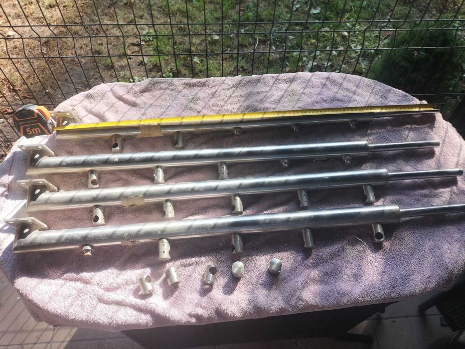 słupki balustrady "nierdzewka" 4 szt