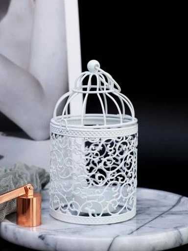 Dekoracyjna latarnia Świecznik motyw wiszący latarnia Vintage solarna