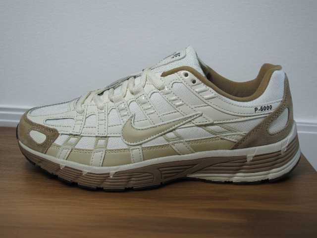 Кросівки Nike Р6000, кроссовки біло-коричневі (0331)