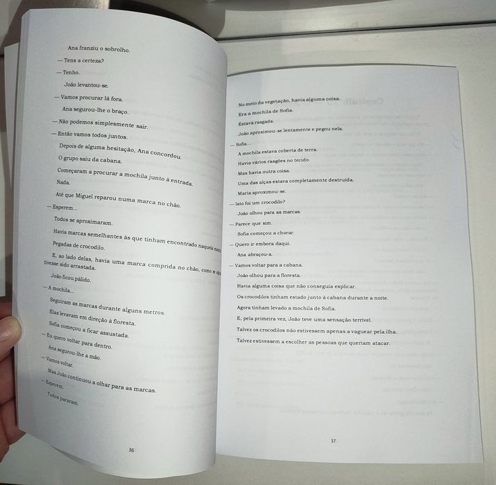 Livro "A Ilha do Medo"