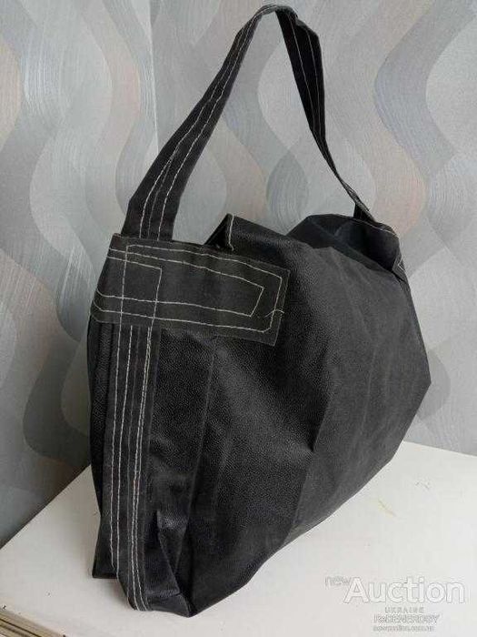 Сумка кирзовая, большая, непромокаемая для рыбалки, охоты. Объем 30 л.