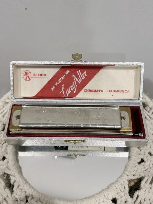 Harmonica Cromatica Hohner Larry Adler Professional 12