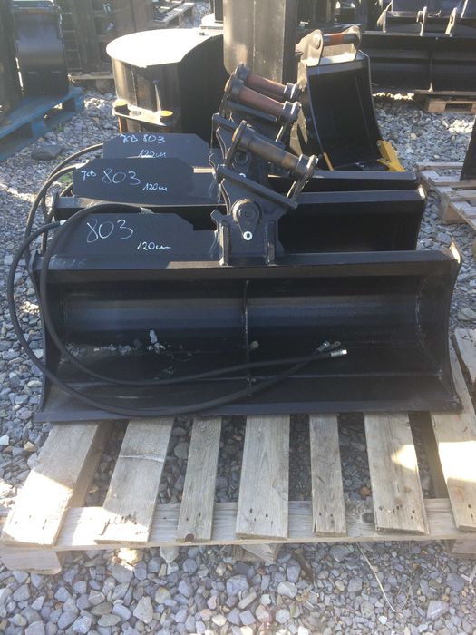 Łyżka hydrauliczna 120cm + sworznie JCB 8030