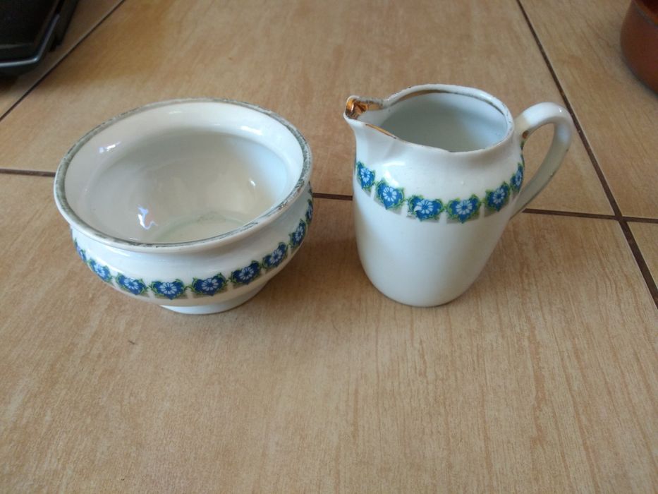 Mlecznik cukierniczka Silesia porcelana
