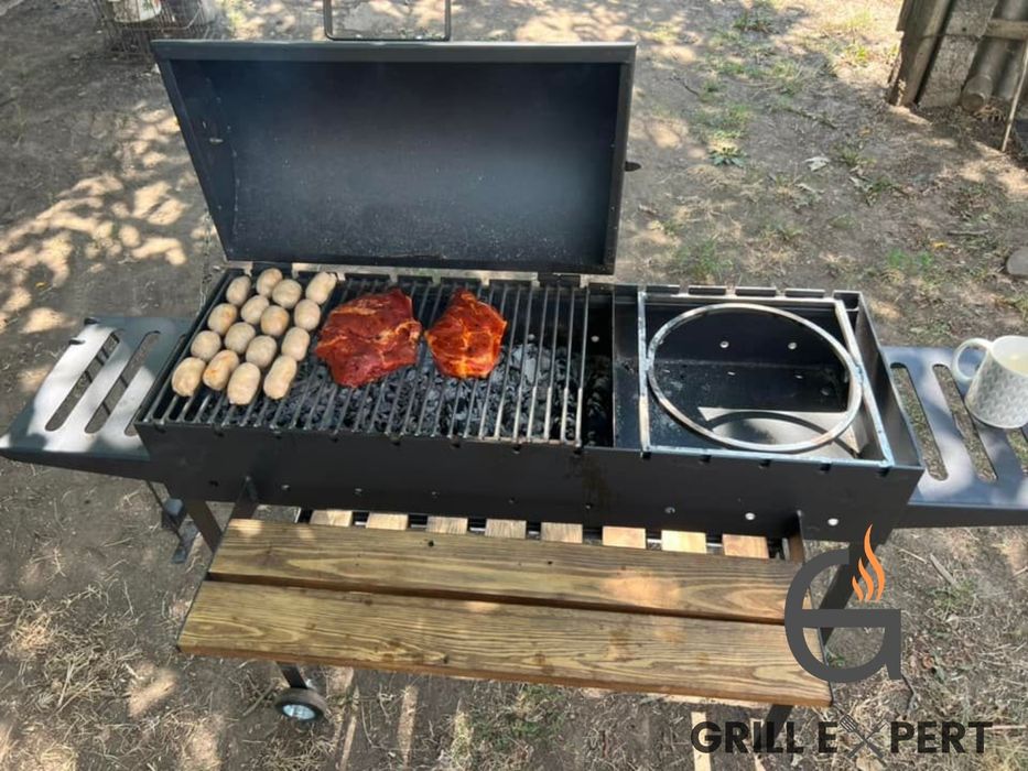 Переносний металевий мангал  5 мм на 13 шампурів Наложка