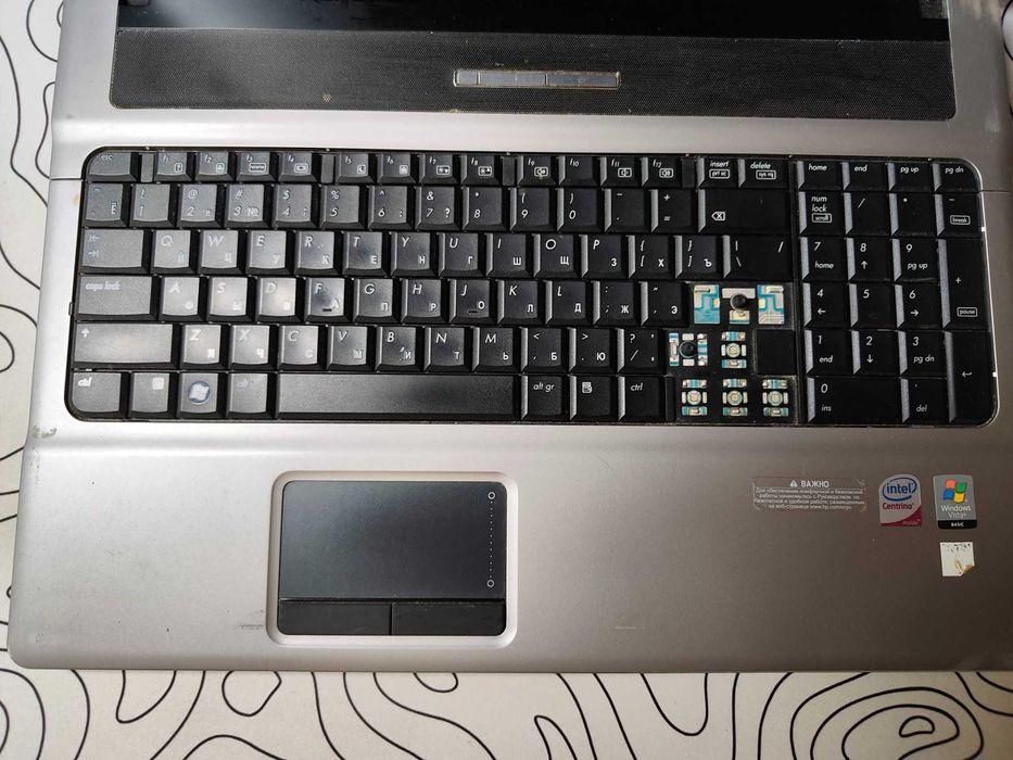 Ноутбук HP Compaq 6820s на запчасти / Под восстановление / Донор