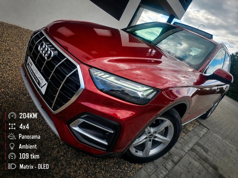 Audi Q5 2.0 tdi 204PS  MATRIX 4x4 Panorama Ambient S-Line Europa Bezwypadkowy
