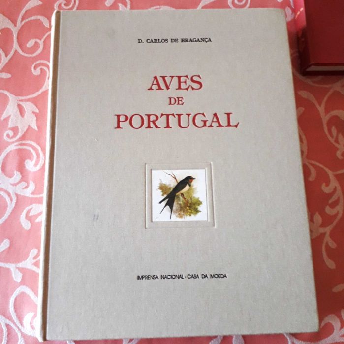Coleção Completa Aves de Portugal - D. Carlos Bragança (3 Vols) - RARO