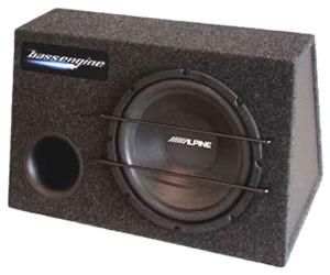 Сабвуфер Alpine с усилителем