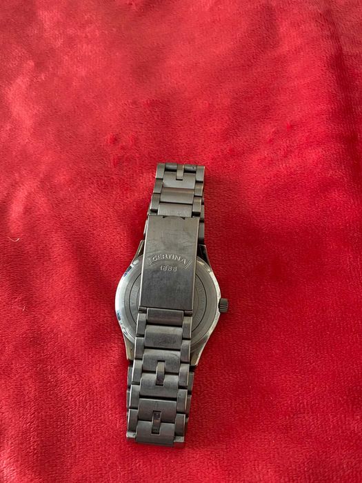 Zegarek Certina DS Titanium - Tytanowy, Szafirowe Szkło, 100M