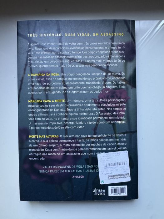 A Rapariga da Rosa de Leslie Wolfe - Livro