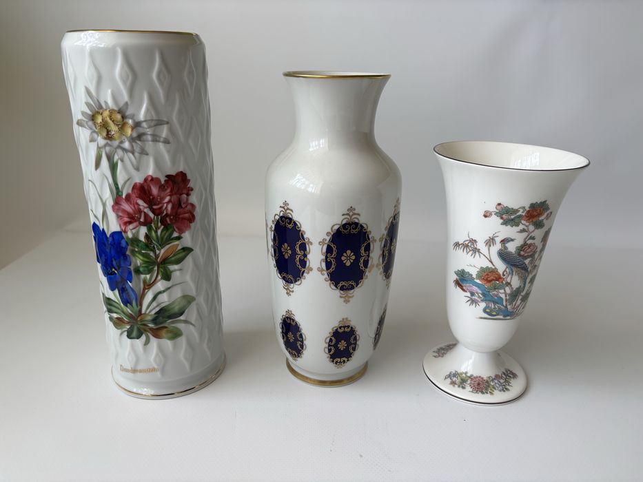 Ваза , тарілки Schumann,Kaiser,Wedgwood, Furstenberg,