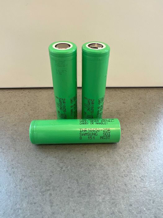 Akumulator ogniwo Li-on 18650 Samsung 25R 2500mAh 20A