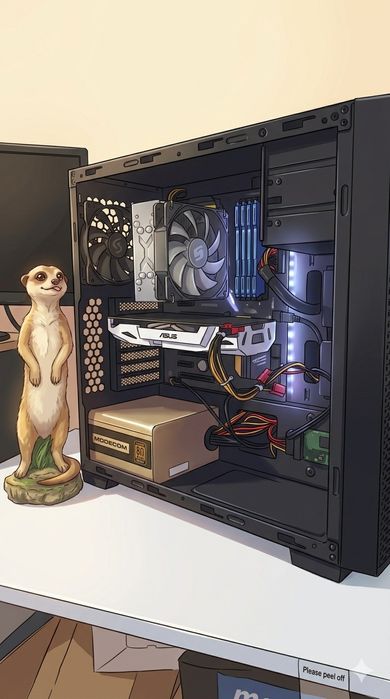 Komputer  do gier | Intel i7 | GTX 1060 | 16GB RAM | SSD 80+ Gold