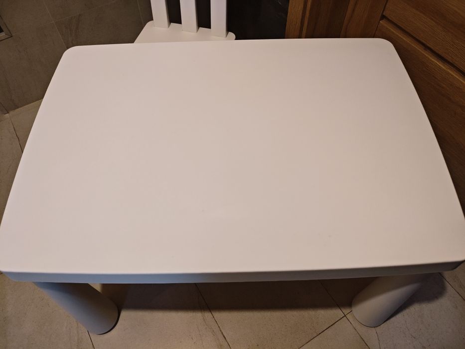 Stolik i 1 krzesło Ikea Mammut/ transport