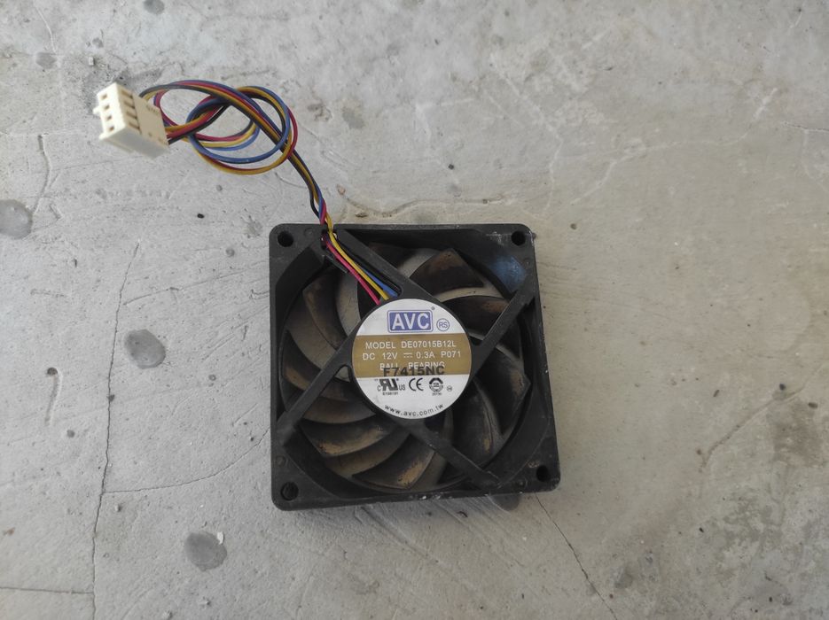 Wentylator do procesora AVC model DE07015B12L