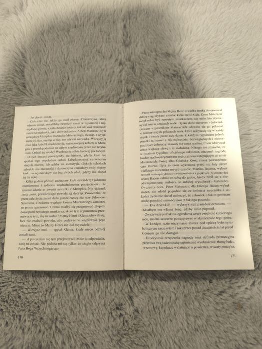 Książka używana. Lewa ręka boga. Paul Hoffman