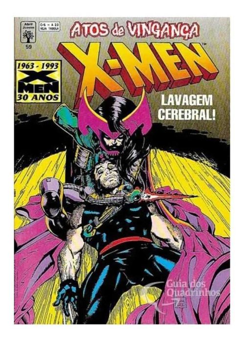 X-men - 1a Série - # 59 - Ed. Abril