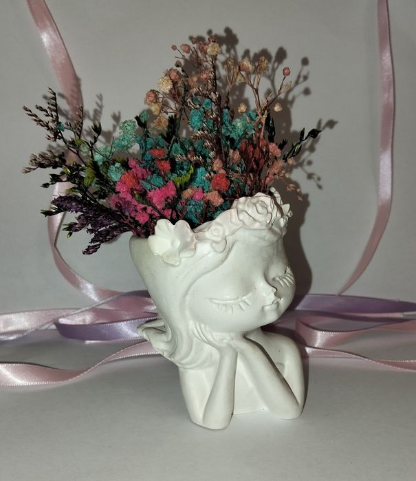 Boneca Decorativa Floral