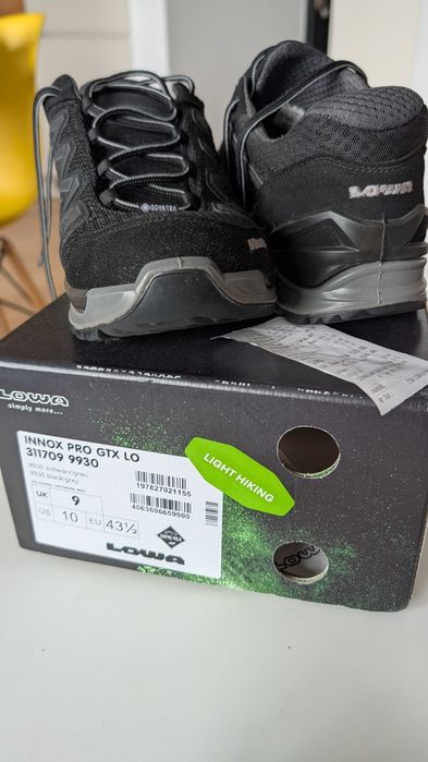 Buty LOWA Innox PRO GTX 43.5, Gore-Tex, trekingowe