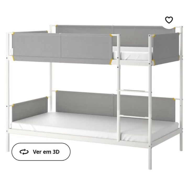 Beliche vitval com colchões incluídos