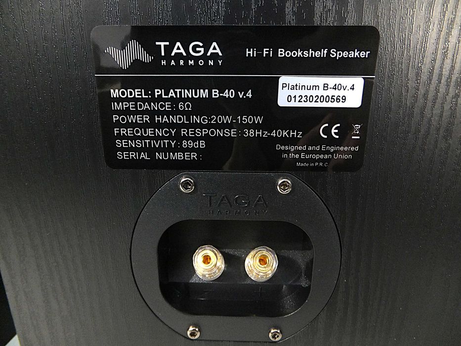 Nowe kolumny głośnikowe TAGA HARMONY PLATINUM B-40 v.4 / OKAZJA !