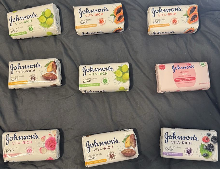 Kit 9 Sabonetes Johnson’s