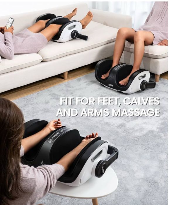 Aparelho massagem pés e pernas