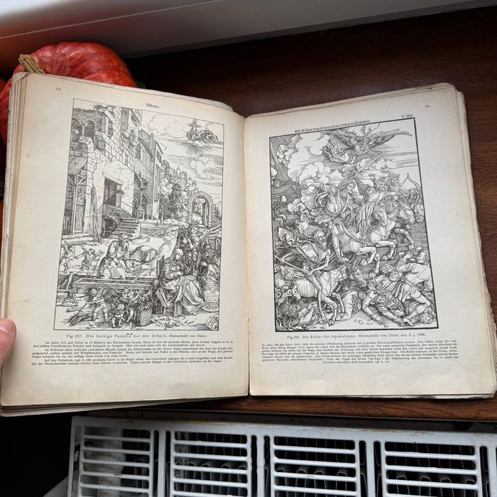 Książka Kunst und Geschichte, Kleine Ausgabe, 1910 r. O Sztuce