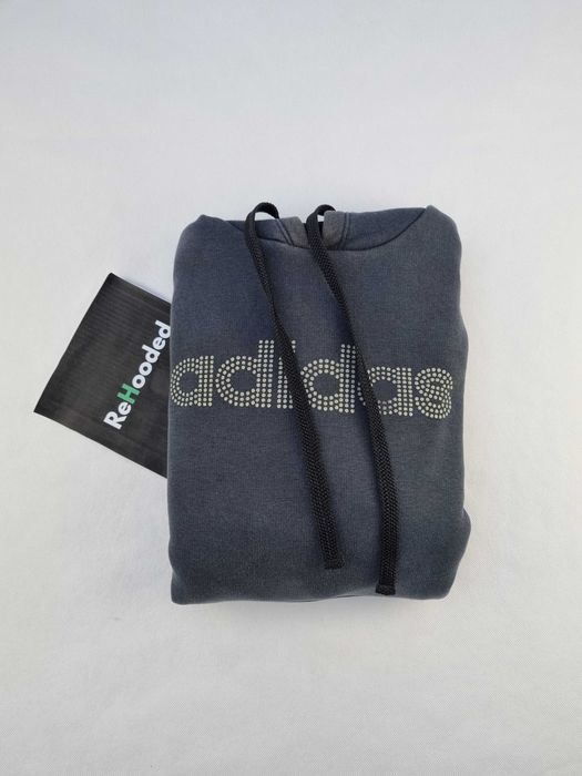 Czarna bluza z kapturem męska adidas Rozmiar M