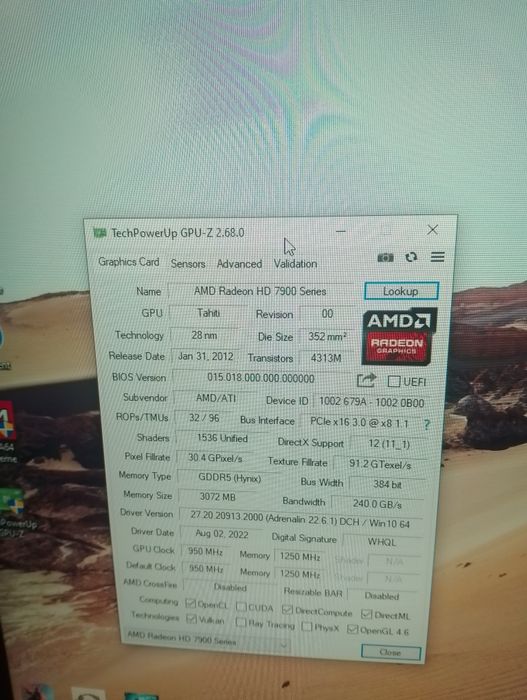 Відеокарта hd 7950