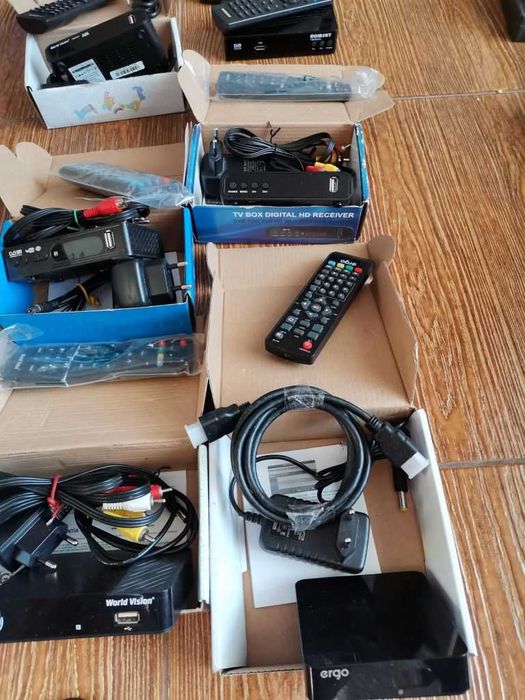 Тюнер Т2 приставка Т2 Ergo UKC Uclan World Vision