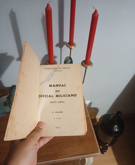 Manual do oficial miliciano- parte geral - 2⁰ vol. - Estado Maior do e