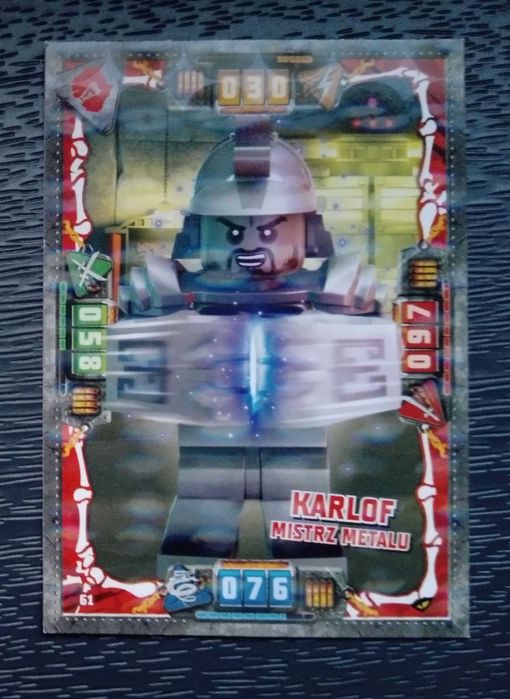Lego Ninjago karta seria 4