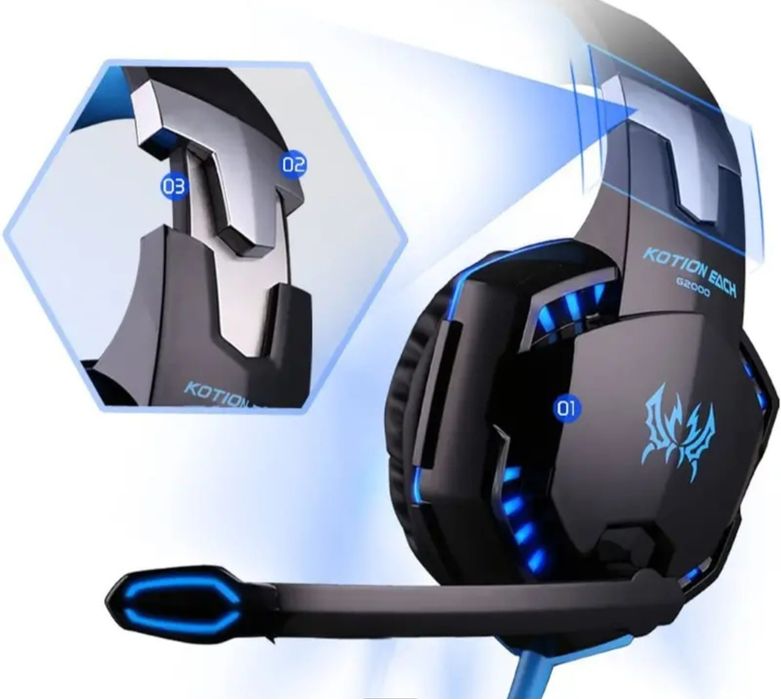 Headphones gaming rgb