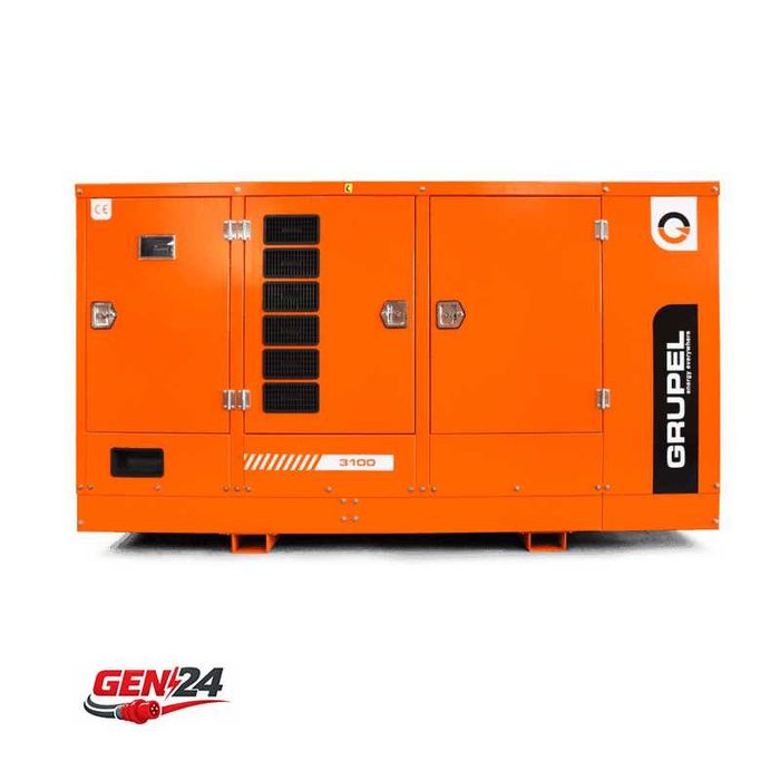 Wynajem agregatów prądotwórczych GEN24 – 20 kW–100 kW | 24/7