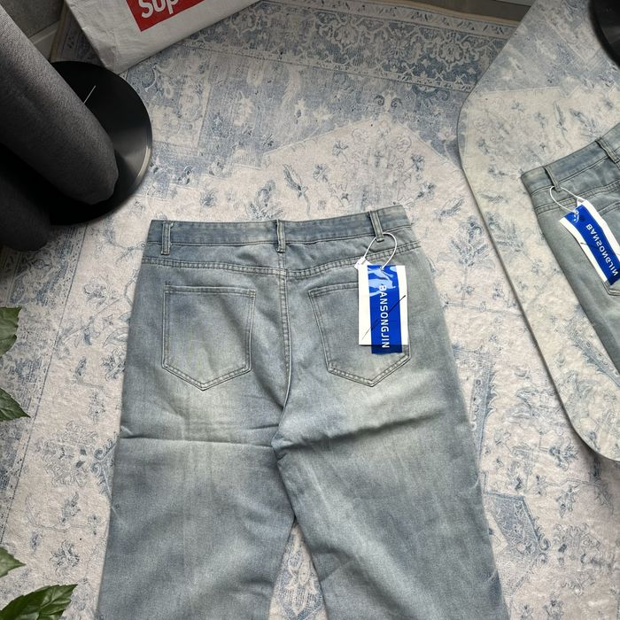 Bootcut blue washed jeans  голубі джинси кльош буткат прямі baggy y2k opium levis 512голубые flared буткат прямые клеш bootcut