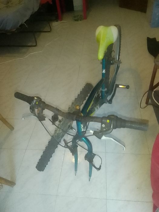 Bicicleta roda 14 completa p/arranjo