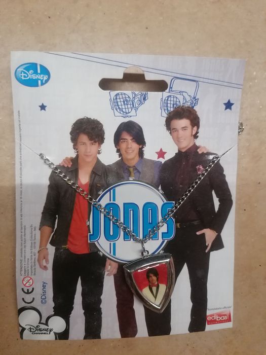 DVD Concerto Jonas Brothers 2D e 3D + Colar