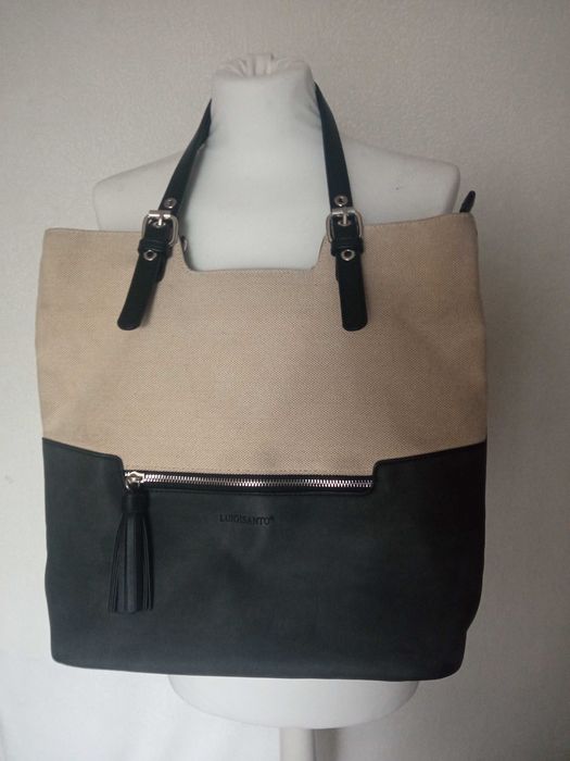 Luigisanto torebka damska torba do ręki 35x37x13