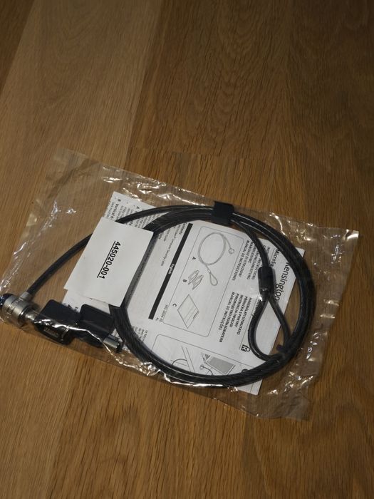 Kensington HP nowa linka antykradzieżowa do laptopa