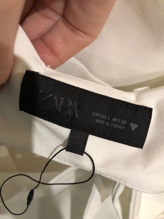Топ Zara с бантом на спине, размер L