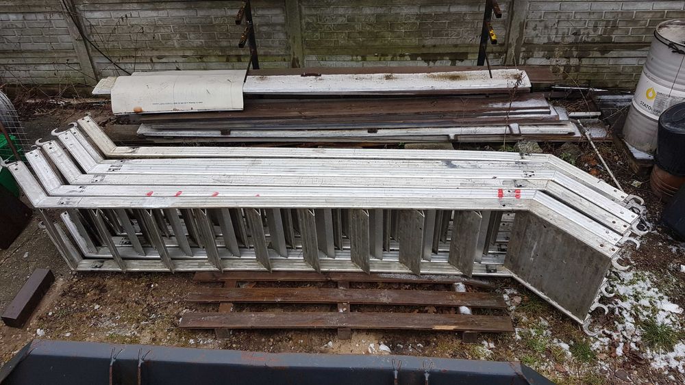 Schody aluminiowe na rusztowania do rusztowań Warszawa Białołęka