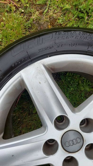 Felgi aluminiowe audi A4 R17 225/50