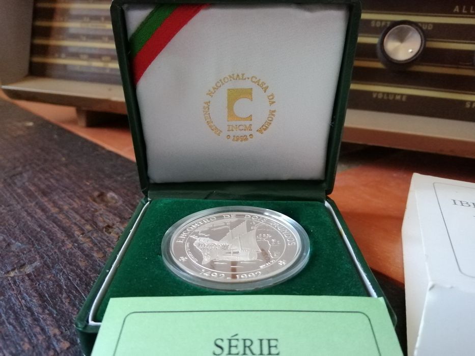 Moeda Comemorativa do 5º centenário da descoberta do Novo Mundo