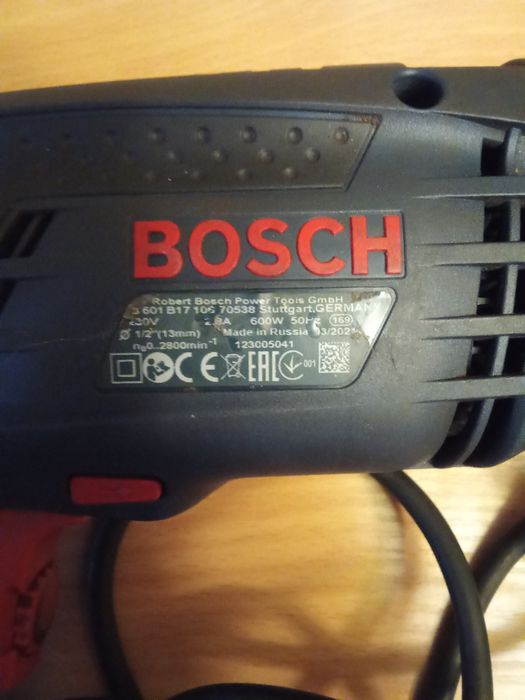 Ударная дрель Bosch gsb 13RE Professional.