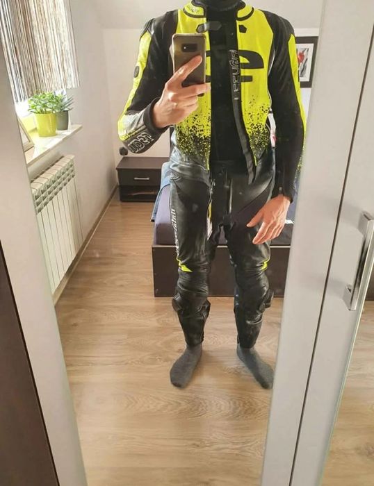 Kombinezon motocyklowy skórzany stan BDB tschul 585 rozmiar 48
